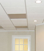 Basement ceiling tiles - Amsterdam and Queensbury