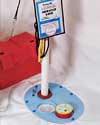 An installed crawl space sump pump by Johnstown waterproofers