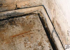A weeping tile system in Centerville.