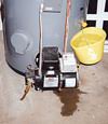 A Catskill, New York home with a flooding water heater