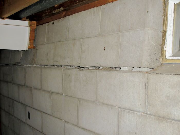 Foundation Repair Contractor Schenectady Albany Troy Severely Buckling Foundation Walls In A Home Ton Lake Need Of Repairs