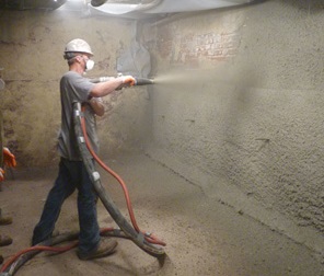 shotcrete wall restoration Albany