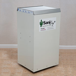 SaniDry™ XP upright dehumidifier