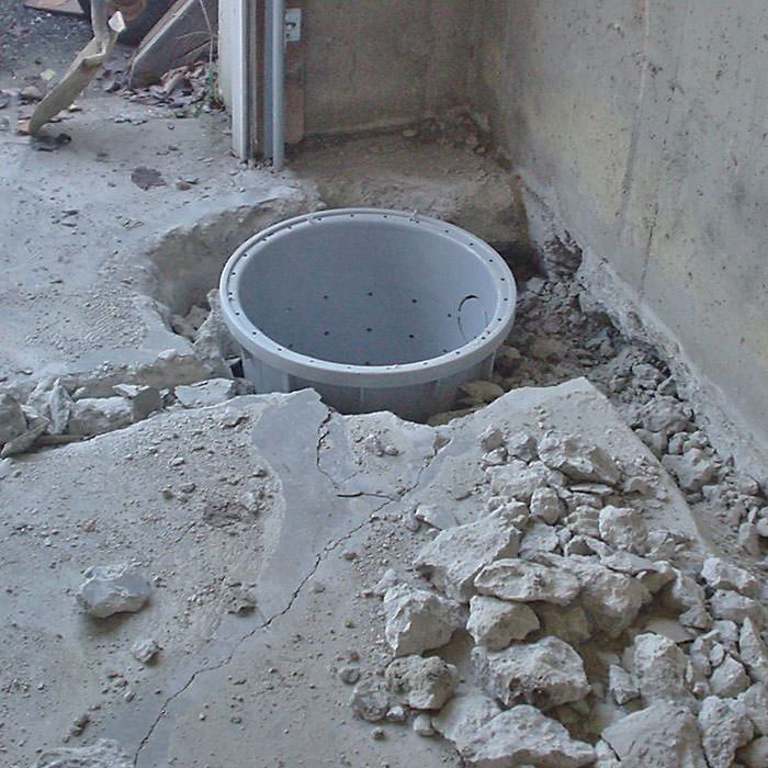 Steps To Installing A Sump Pump System, Installing Sump Pump In Basement Floor