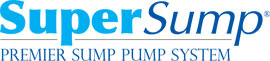 Logo for our SuperSump® Pump System, available in Clifton Park and other parts of New York