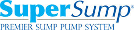 Logo for our SuperSump® Pump System, available in Saratoga Springs and other parts of New York