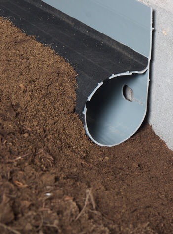 crawl space drain system installed in Wynantskill