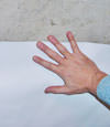 closeup of a plastic basement wall covering on concrete in Fort Edward